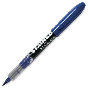 Sharpie Stained, Blue
