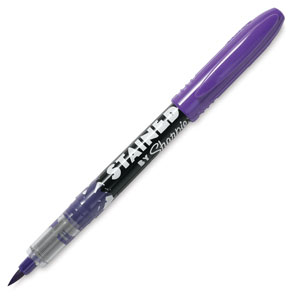 Sharpie Stained, Purple