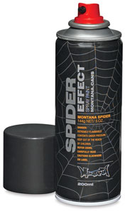Spider Effect Spray Color, Black