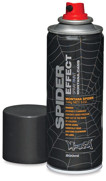 Spider Effect Spray Color, Black