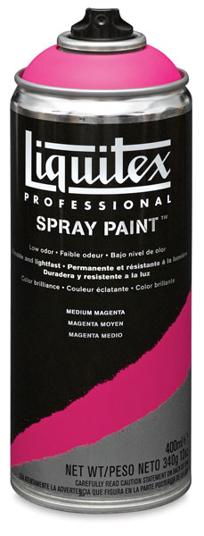 Liquitex Professional Spray PaintLiquitex Professional Spray Paint, Medium Magenta
