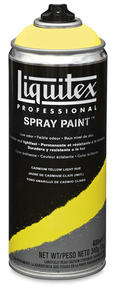 Liquitex Professional Spray Paint, Cadmium Yellow Light Hue