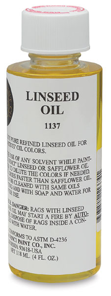 Linseed Oil, 4 oz