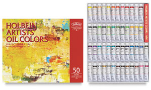 Set of 50 Colors, in 10 ml Tubes
