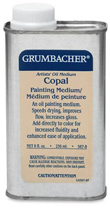 Copal Painting Medium, 8&nbsp;oz