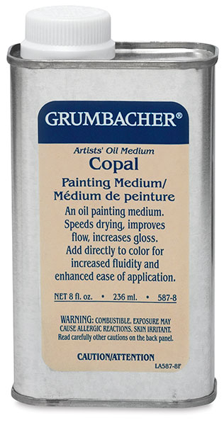 Copal Painting Medium, 8&nbsp;oz