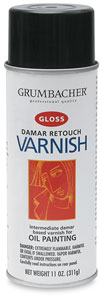 Damar Retouch Varnish, Gloss