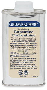 Turpentine, 8 oz Can