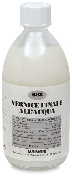 Water-Based Picture Varnish, Regular