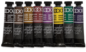 Transparent Color, Set of 8