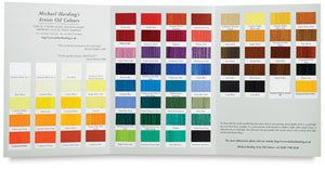 Handmade Color Chart