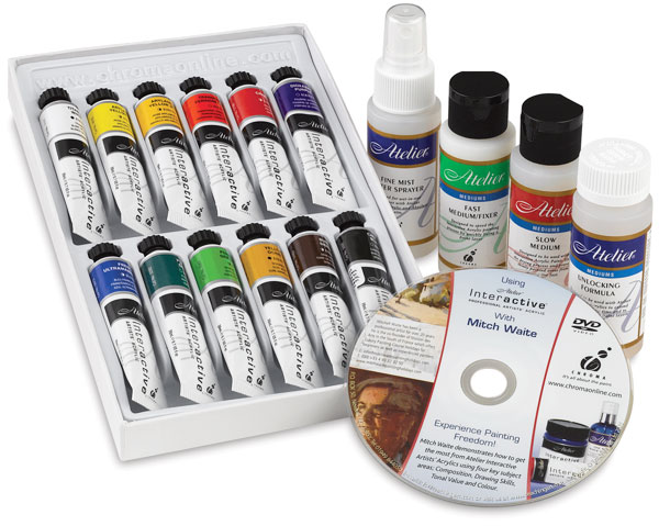 Atelier Interactive Acrylics and Mediums Set