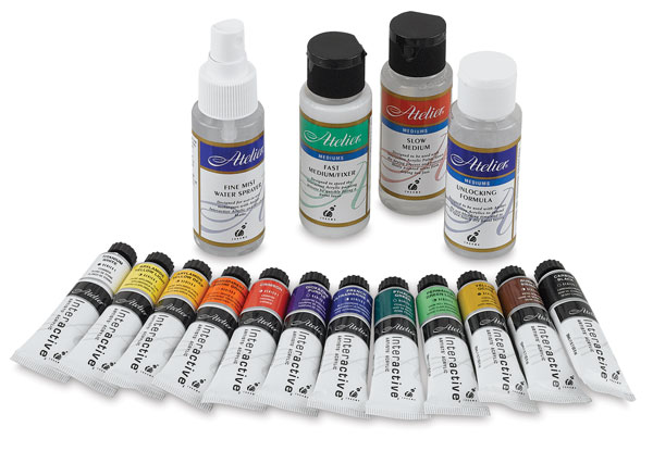 Atelier Interactive Acrylics and Mediums Set
