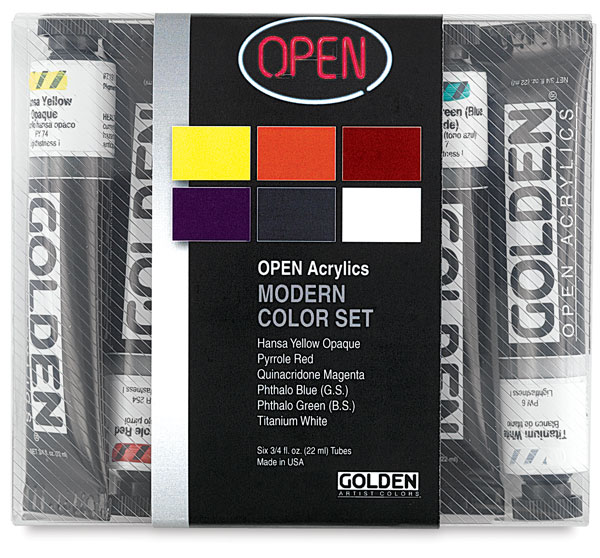 Introductory Set of 6, Modern Colors