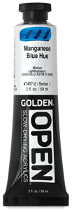 Manganese Blue Hue, 2 oz Tube