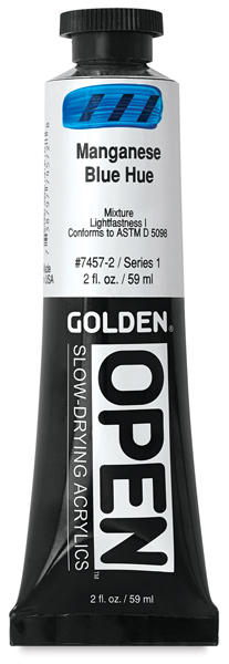 Manganese Blue Hue, 2 oz Tube