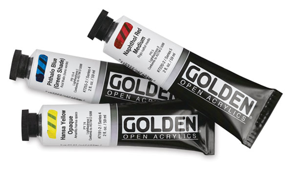 Golden Open Acrylics