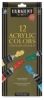 Acrylic Paint, Set of 12 Tubes