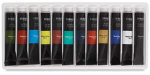 Acrylic Paint, Set of 12 Tubes