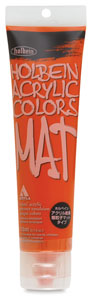 Mat Acrylic, Vermilion Hue