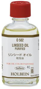 Purified Linseed Oil, 55 ml