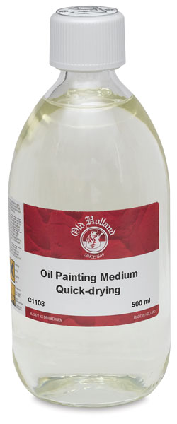 Quick Drying Painting Medium, 500 ml
