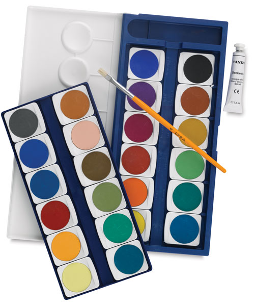 Opaque Watercolors, Set of 24