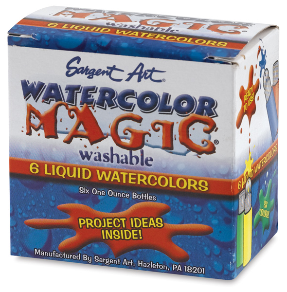 Watercolor Magic Washable Watercolors, Set of 6