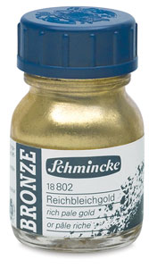 Wet Bronze Pigment, Rich Pale Gold