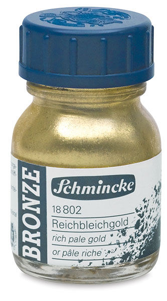 Wet Bronze Pigment, Rich Pale Gold