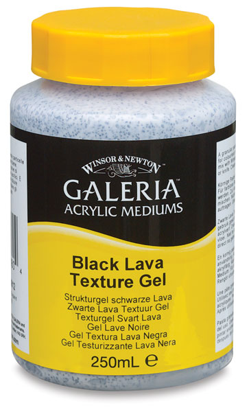 Black Lava Texture Gel