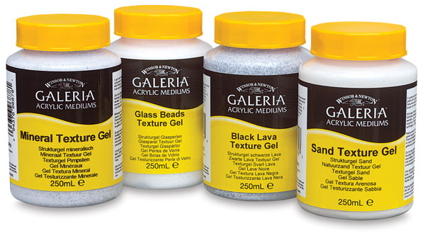 Galeria Texture Gel Mediums