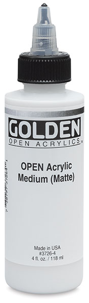 Acrylic Medium, Matte, 4 oz Bottle
