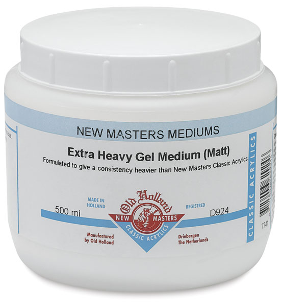 High Build Gel Medium (No Filler), Matte