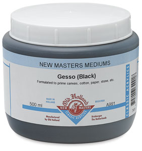 Gesso, Black