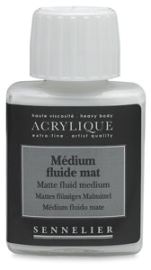 Matte Fluid Medium, 75 ml