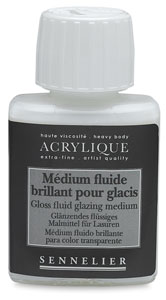 Gloss Fluid Glazing Medium, 75 ml
