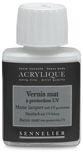 Matte Lacquer with UV Protection, 75 ml