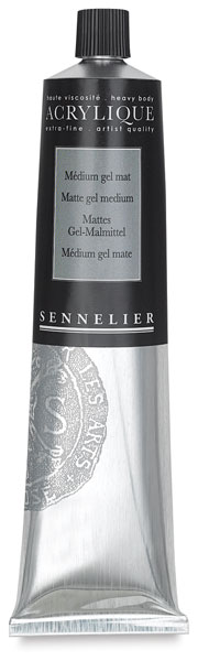 Matte Gel Medium, 200 ml