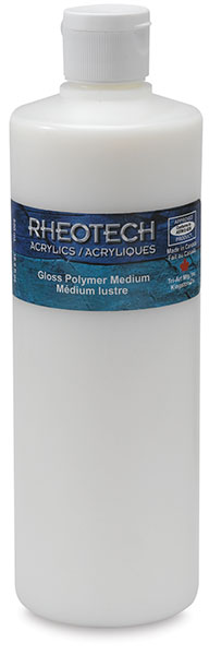 Gloss Polymer Medium, 500&nbsp;ml Bottle