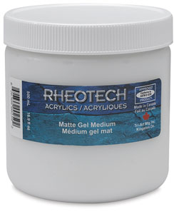 Matte Gel Medium, 500&nbsp;ml Jar