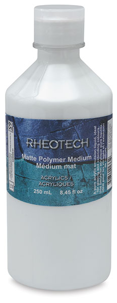 Matte Polymer Medium, 250 ml Bottle