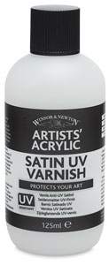 Satin UV Varnish, 125 ml Bottle