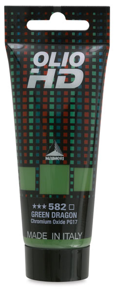 Olio HD Oil Color, Green Dragon