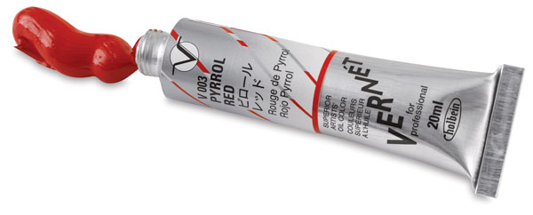 Vernet Superior Artists' Oil Color, Pyrrol Red