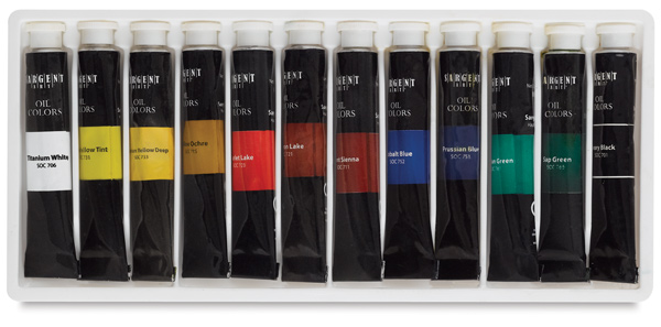 Oil Colors, Set of 12