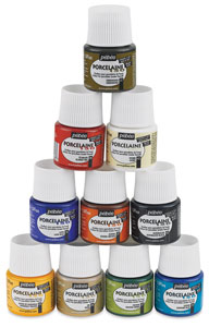 Pebeo Porcelaine 150, Set of 10