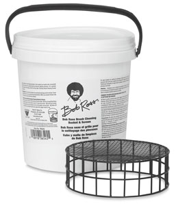 Brush Cleaning Bucket and Screen