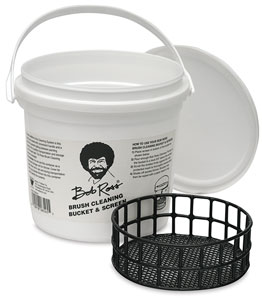 Brush Cleaning Bucket and Screen