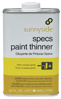 Sunnyside Specs Paint Thinner